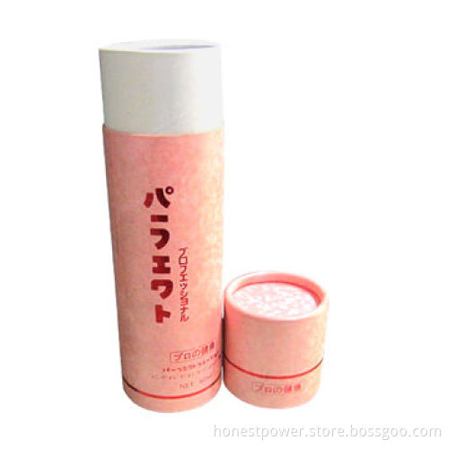 Paper Tube with Specialty Red Gold Foil Stamped, Customized Sizes and Logos Welcomed